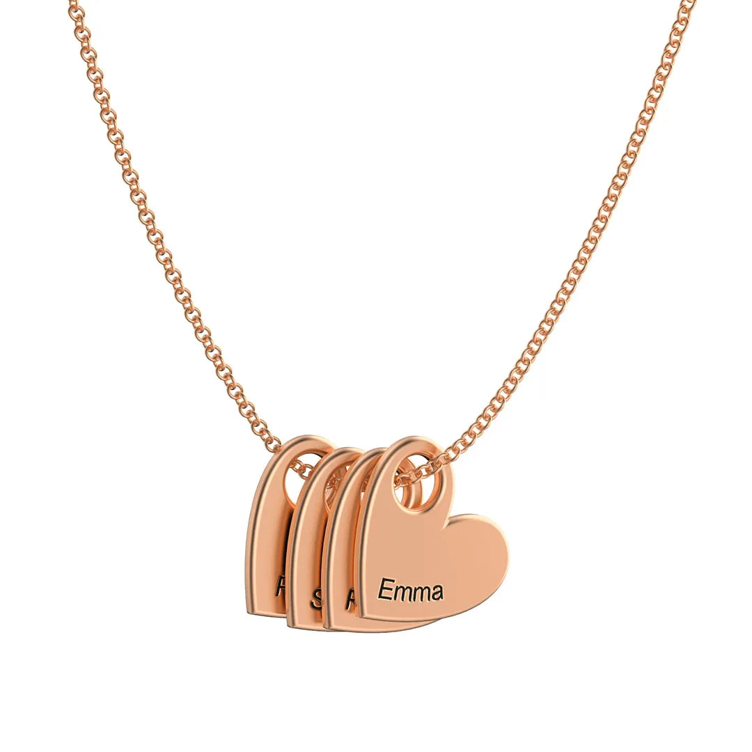 : Forever Hearts Name Necklace
