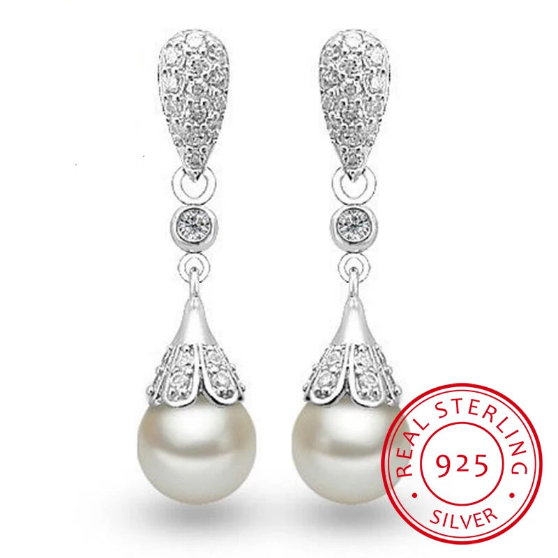 Royal Pearl Sterling Drops