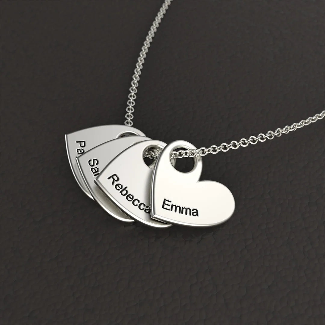 : Forever Hearts Name Necklace