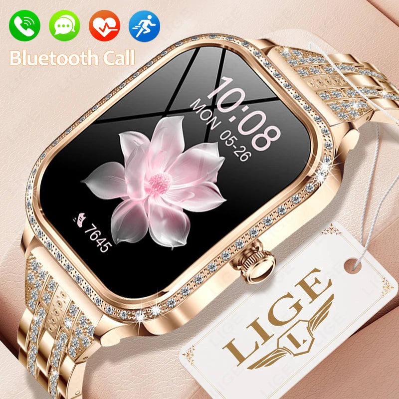 “LIGE Diamond Smartwatch”