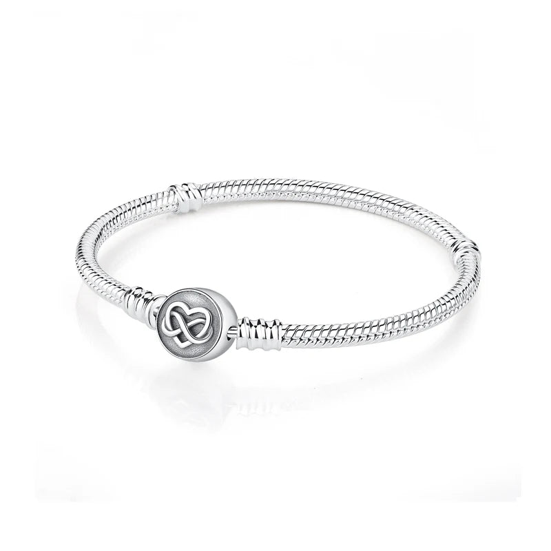 “Elegant Heart Collection” Sterling Silver Bracelets