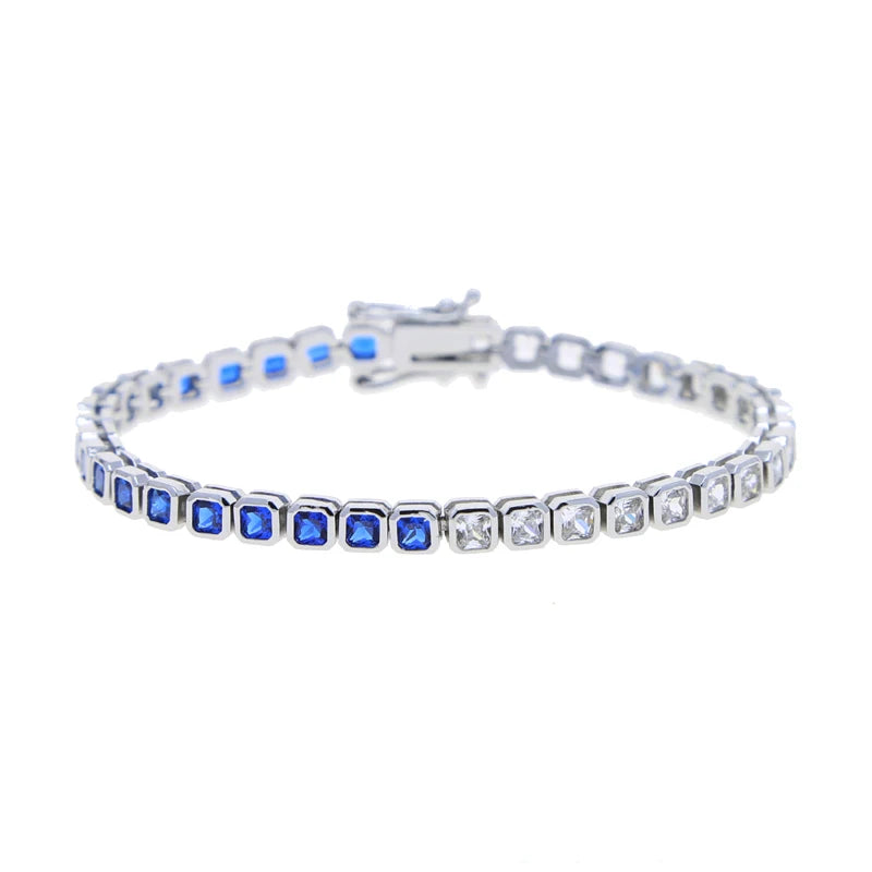 “Radiant Elegance Tennis Bracelet Set”