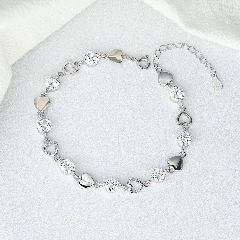 Celeste Silver Glow Bracelet