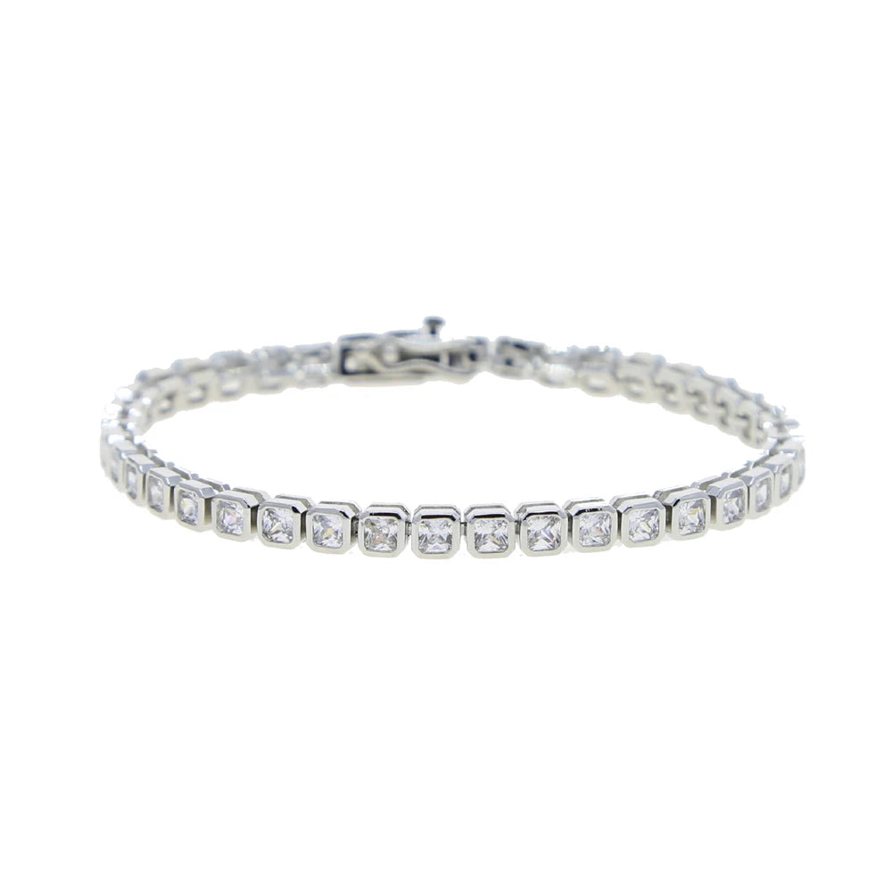 “Radiant Elegance Tennis Bracelet Set”