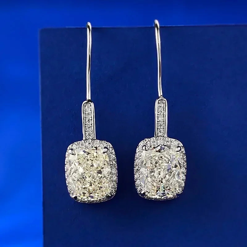 Luminous Grace Moissanite Earrings