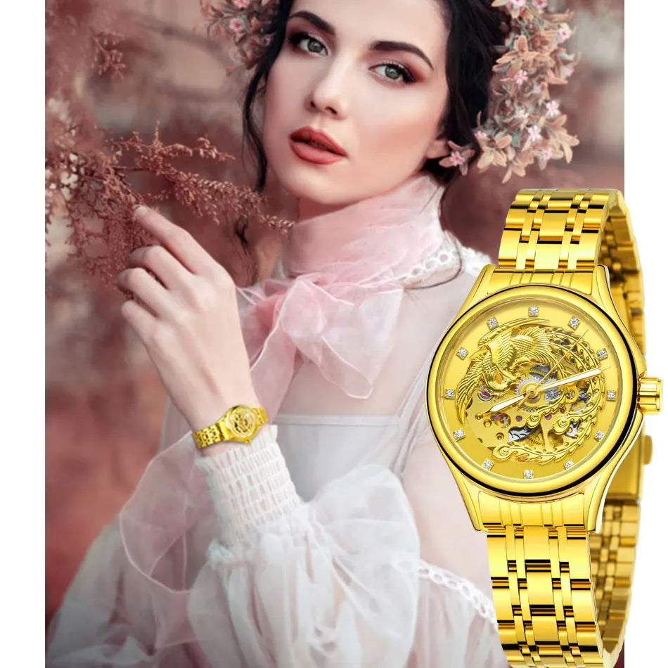 Golden Majesty Automatic Watch