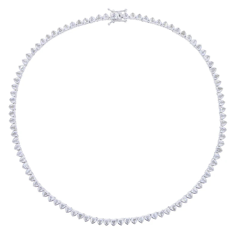 💎 Cleo Heart Gem Necklace — Colorful Elegance