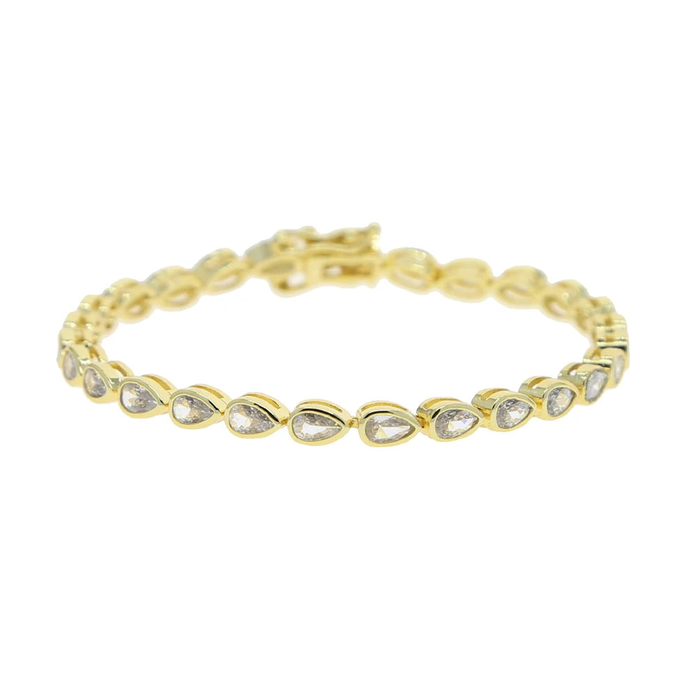 “Radiant Elegance Tennis Bracelet Set”