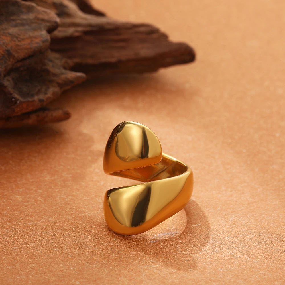 “Modern Art Statement Ring Collection”