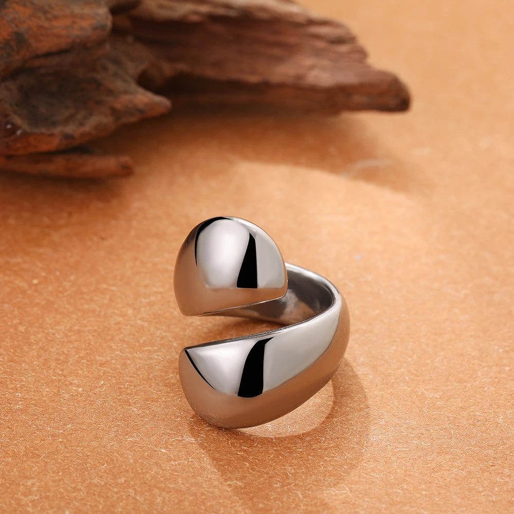 “Modern Art Statement Ring Collection”