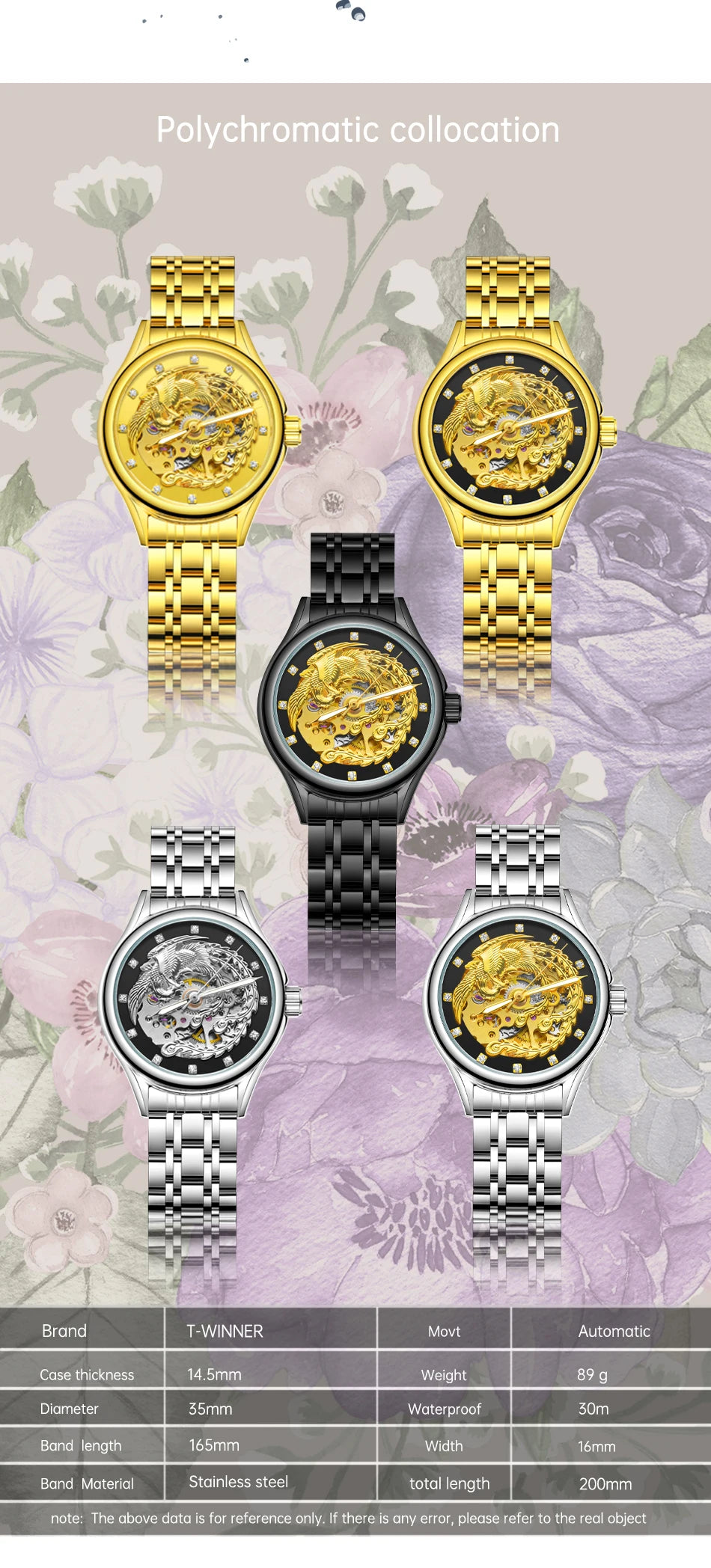 Golden Majesty Automatic Watch