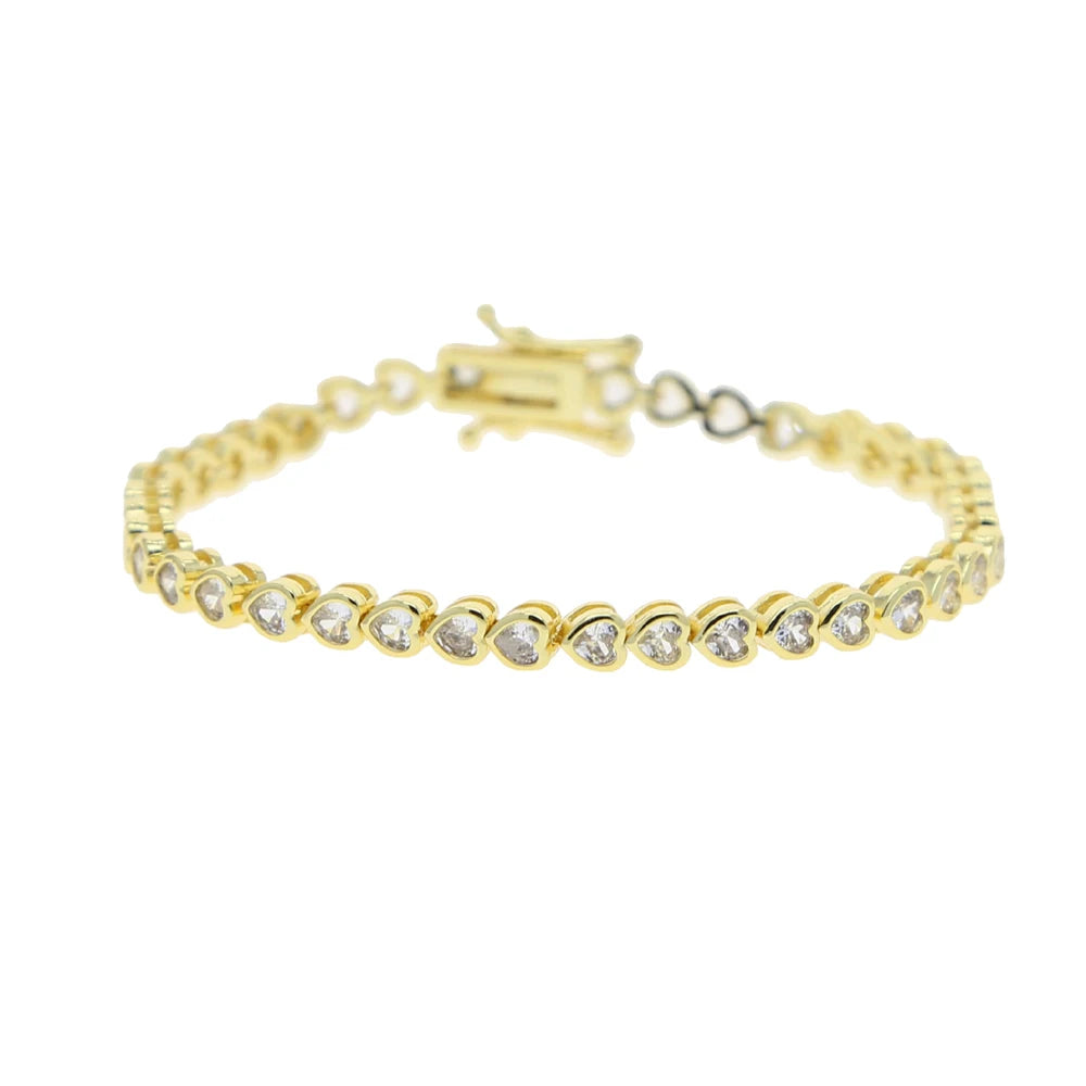 “Radiant Elegance Tennis Bracelet Set”