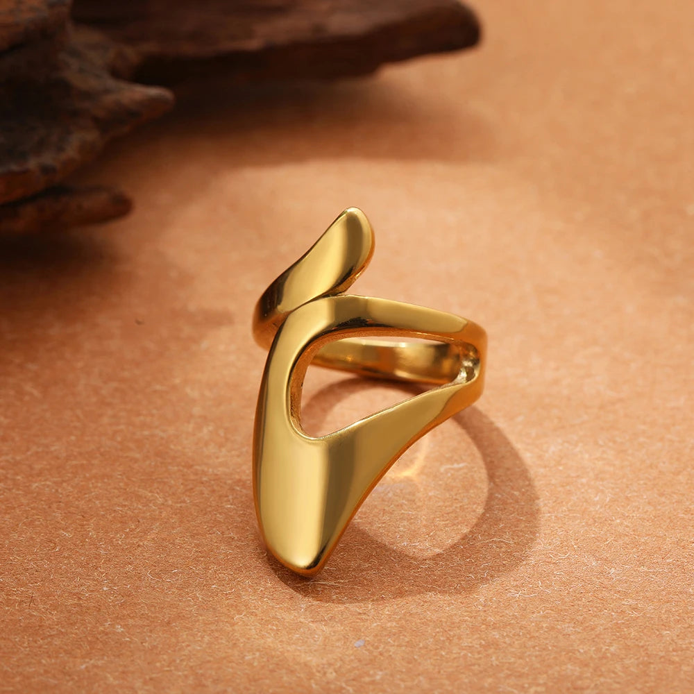 “Modern Art Statement Ring Collection”