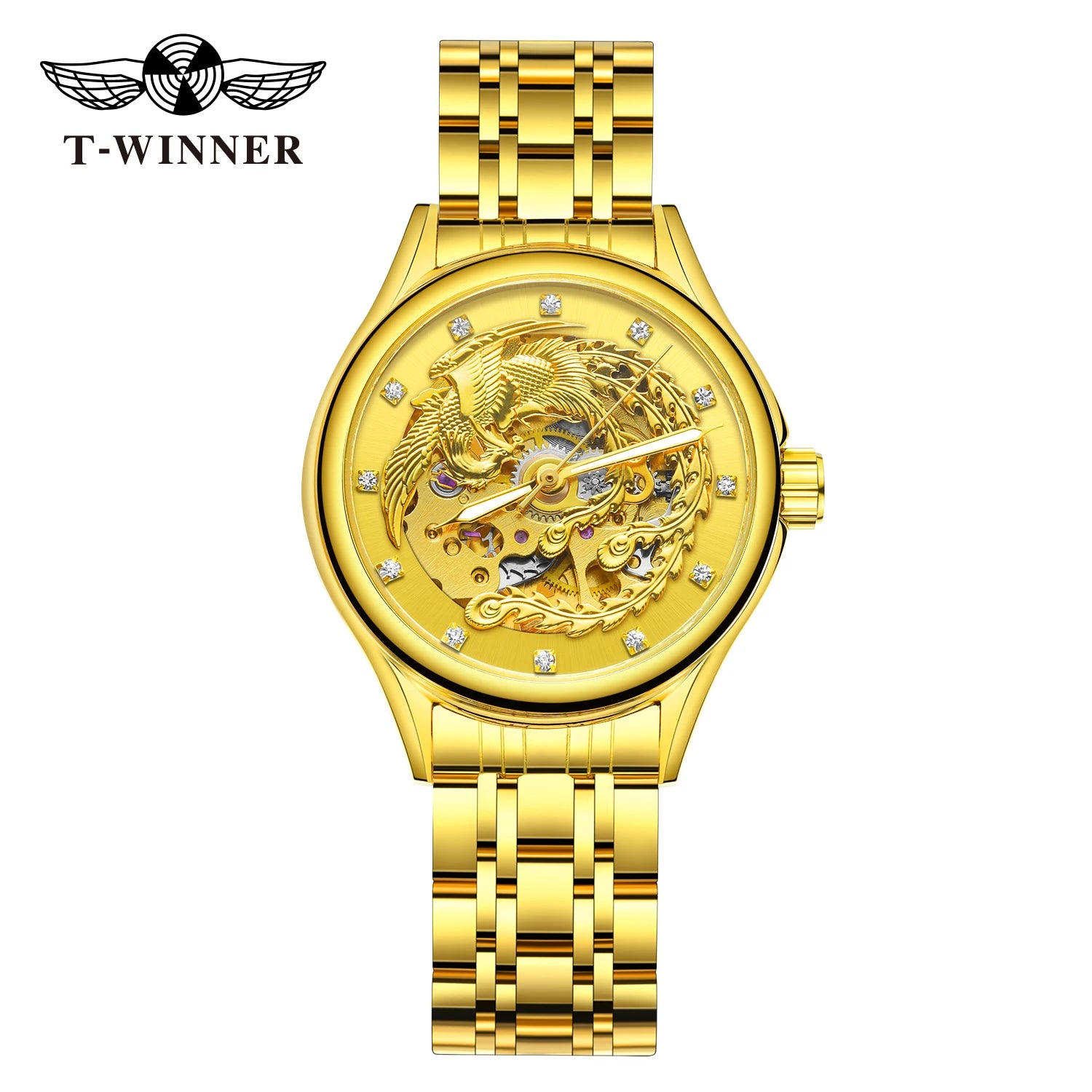 Golden Majesty Automatic Watch