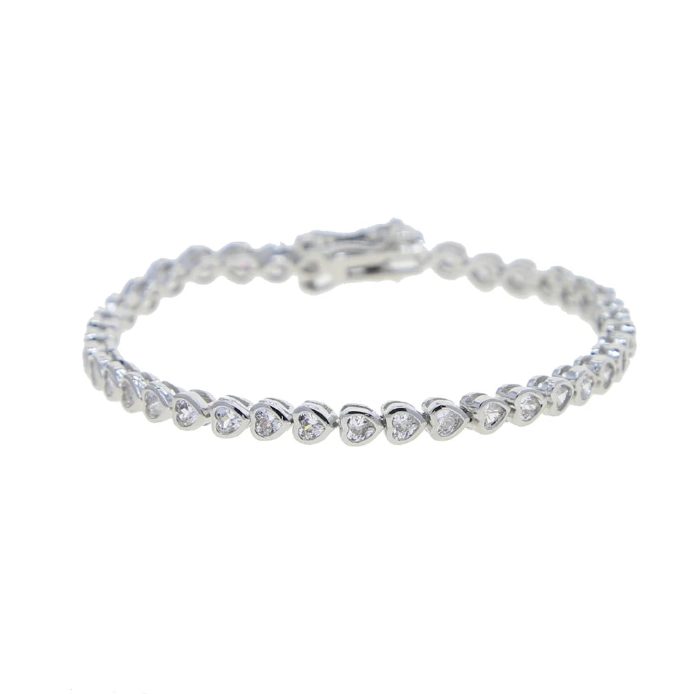 “Radiant Elegance Tennis Bracelet Set”
