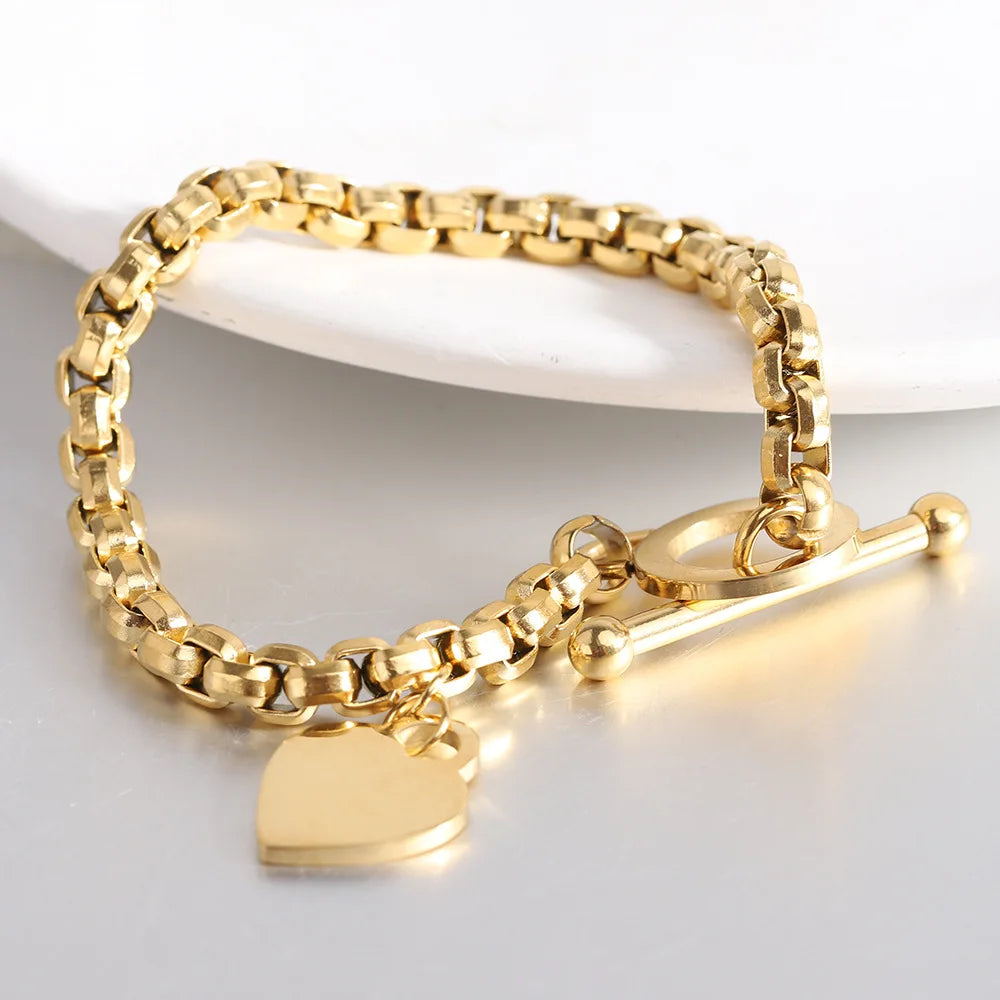 Chunky Toggle Chain Bracelet