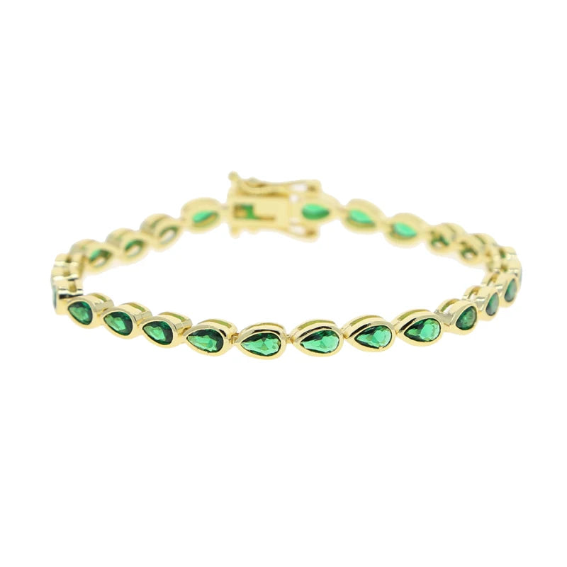 “Radiant Elegance Tennis Bracelet Set”