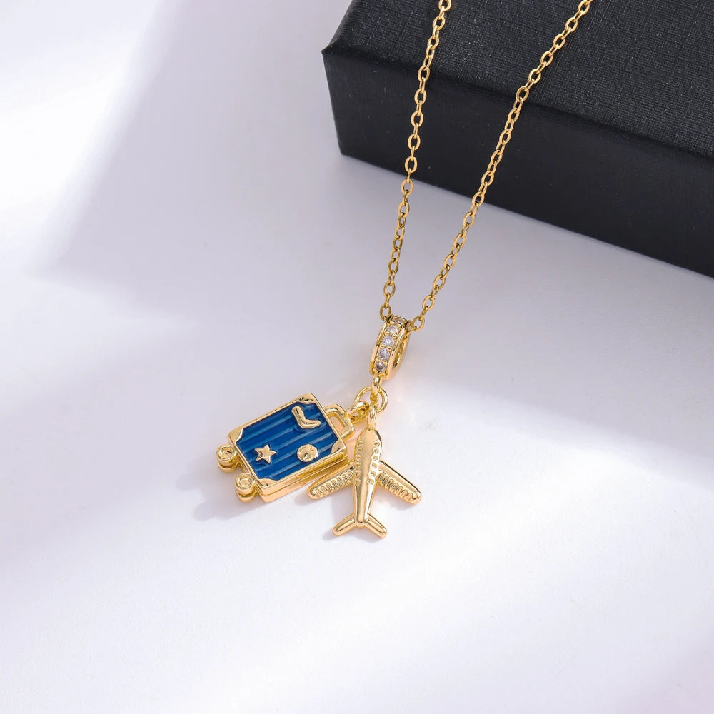 Wanderlust Globe Necklace