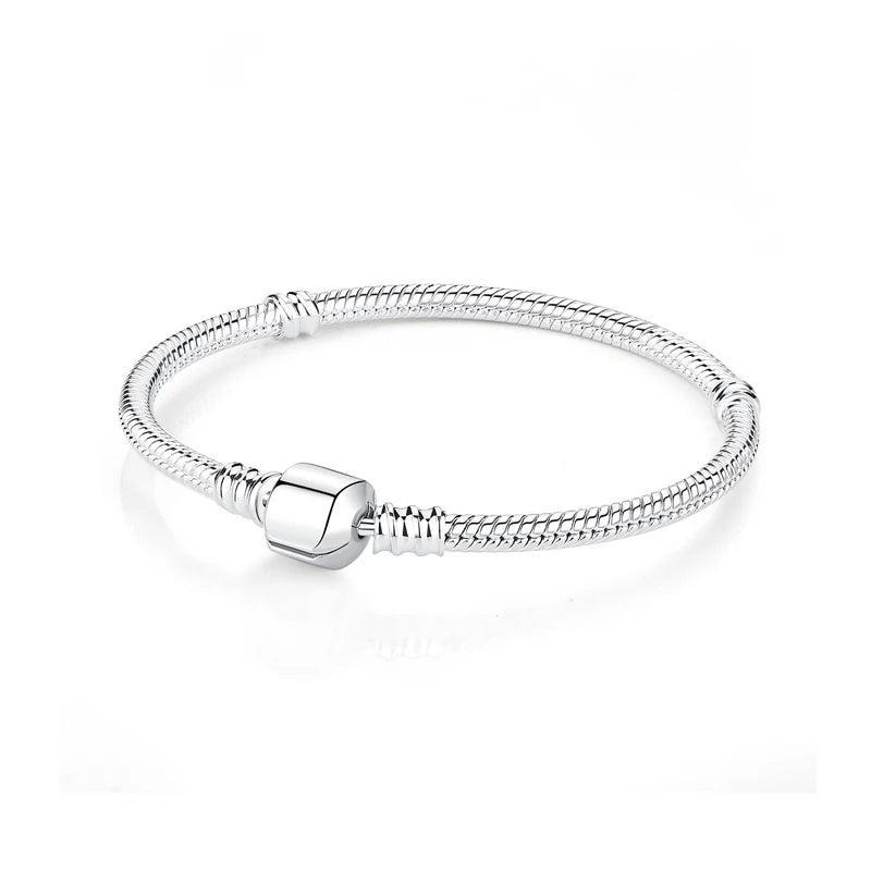 “Elegant Heart Collection” Sterling Silver Bracelets