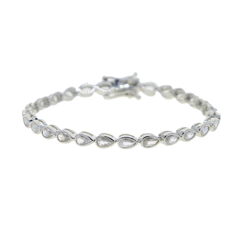 “Radiant Elegance Tennis Bracelet Set”