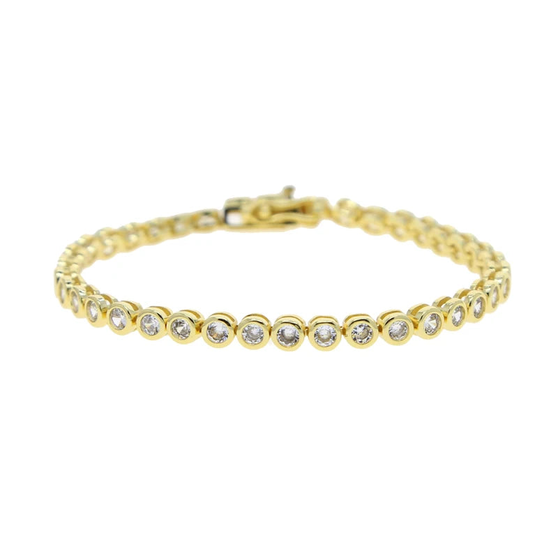 “Radiant Elegance Tennis Bracelet Set”