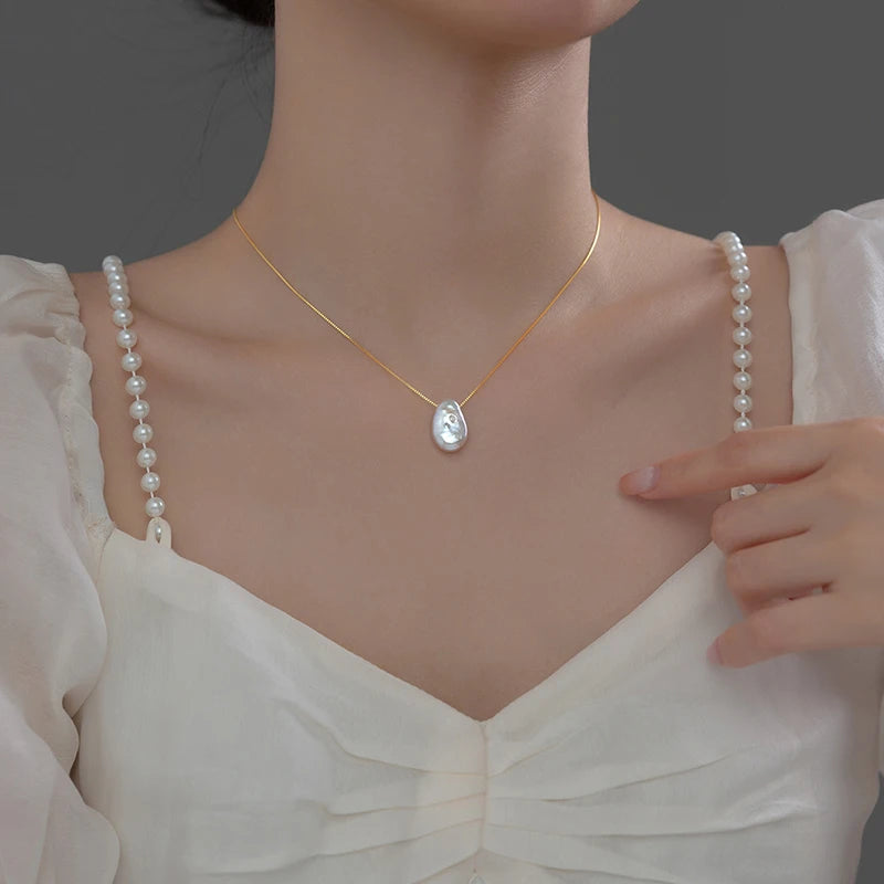 Pure Pearl Elegance Necklace