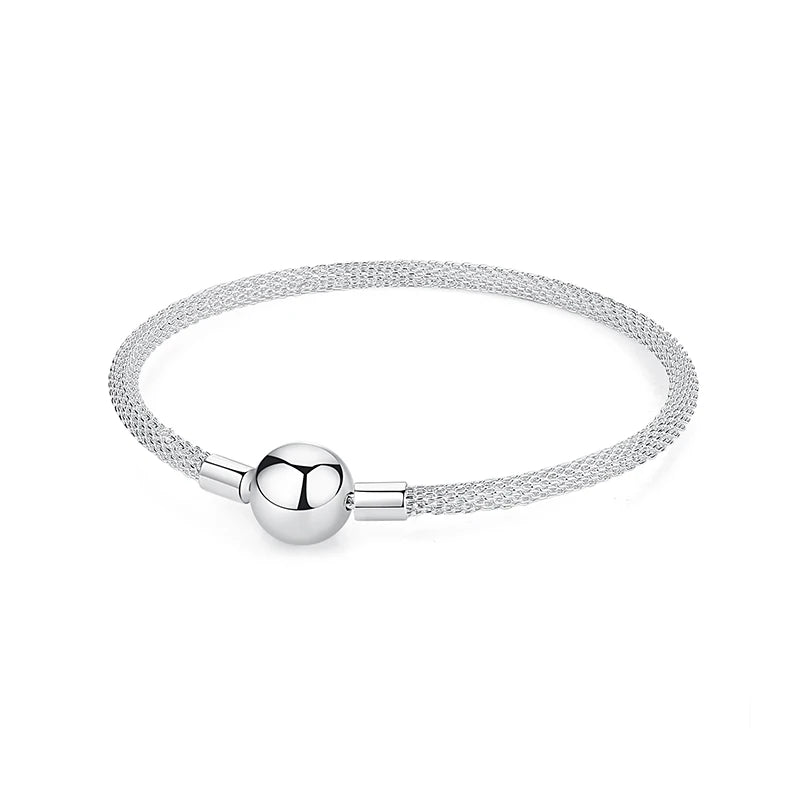 “Elegant Heart Collection” Sterling Silver Bracelets