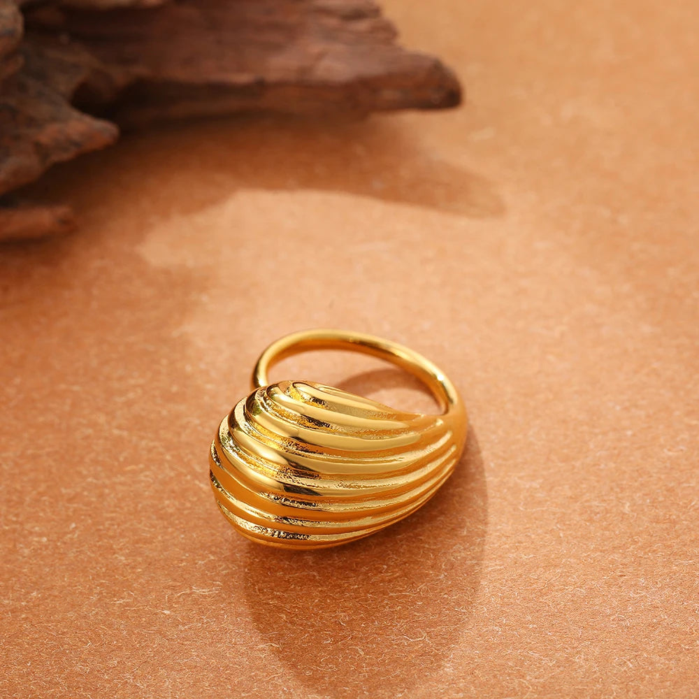 “Modern Art Statement Ring Collection”