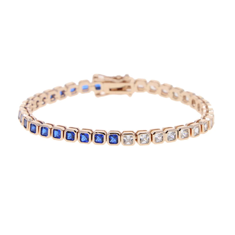 “Radiant Elegance Tennis Bracelet Set”
