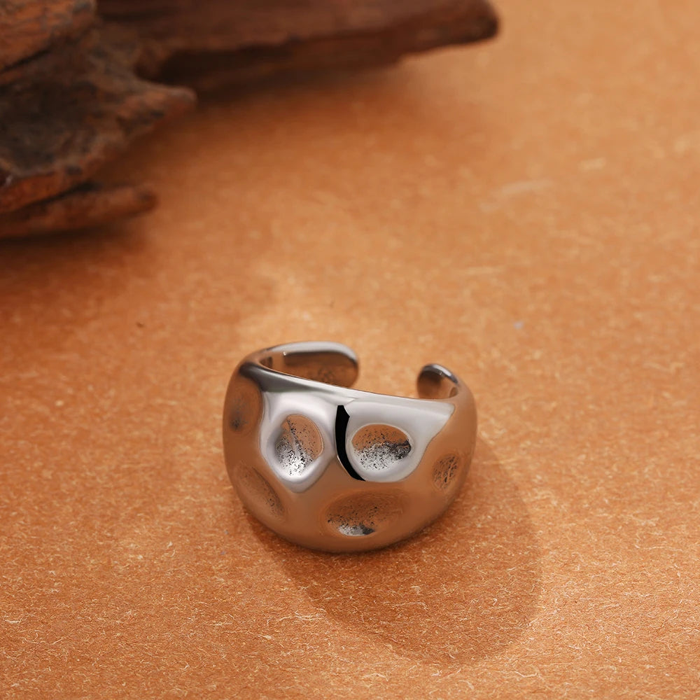 “Modern Art Statement Ring Collection”