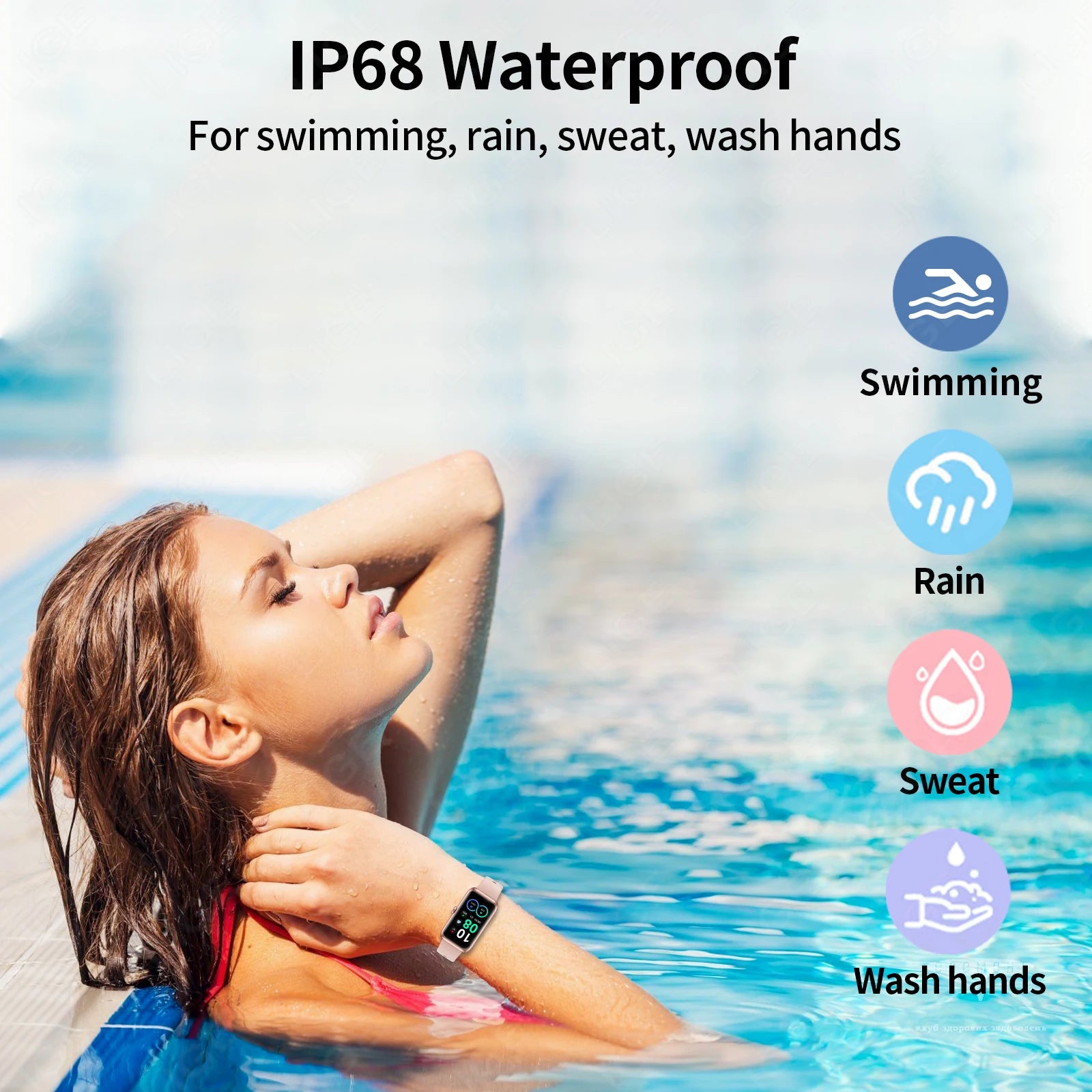 “LIGE Elegance Smartwatch”