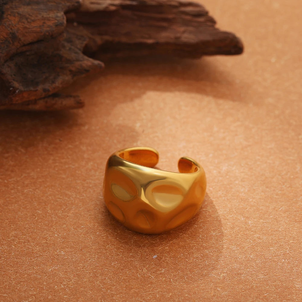 “Modern Art Statement Ring Collection”