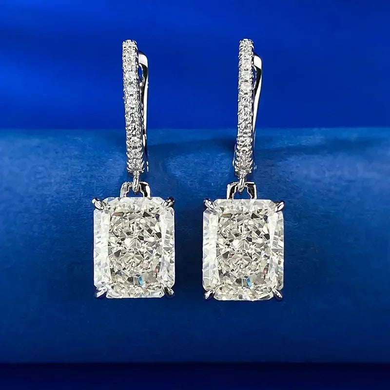 Luminous Grace Moissanite Earrings