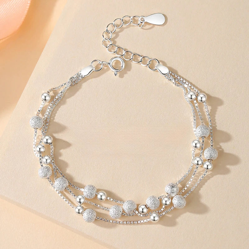 Celeste Silver Glow Bracelet