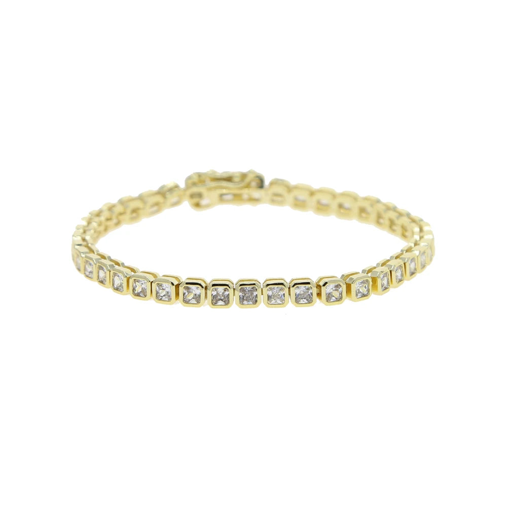 “Radiant Elegance Tennis Bracelet Set”