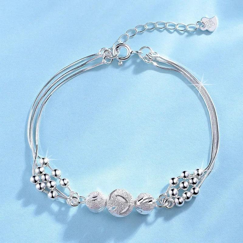Celeste Silver Glow Bracelet