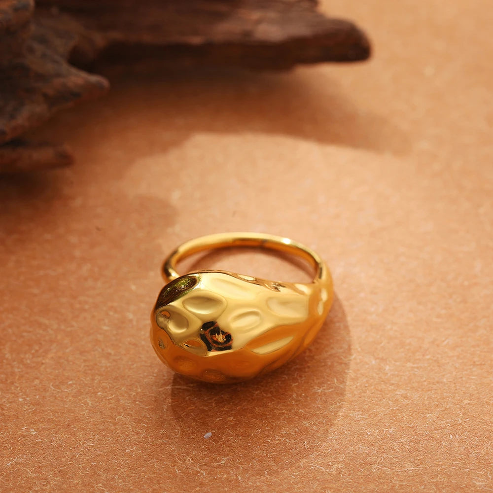 “Modern Art Statement Ring Collection”