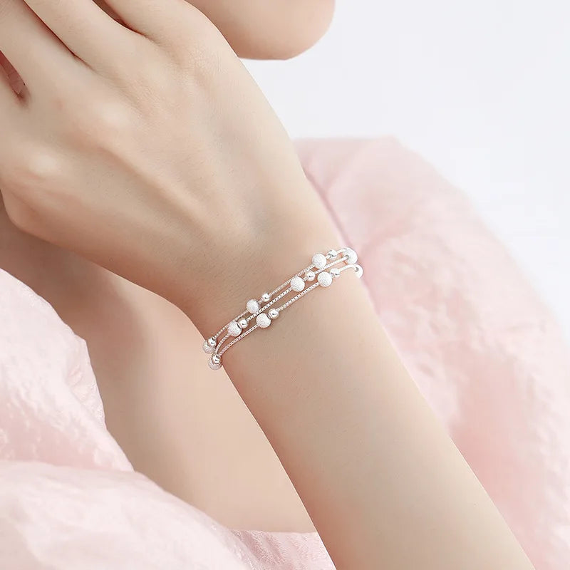 Celeste Silver Glow Bracelet
