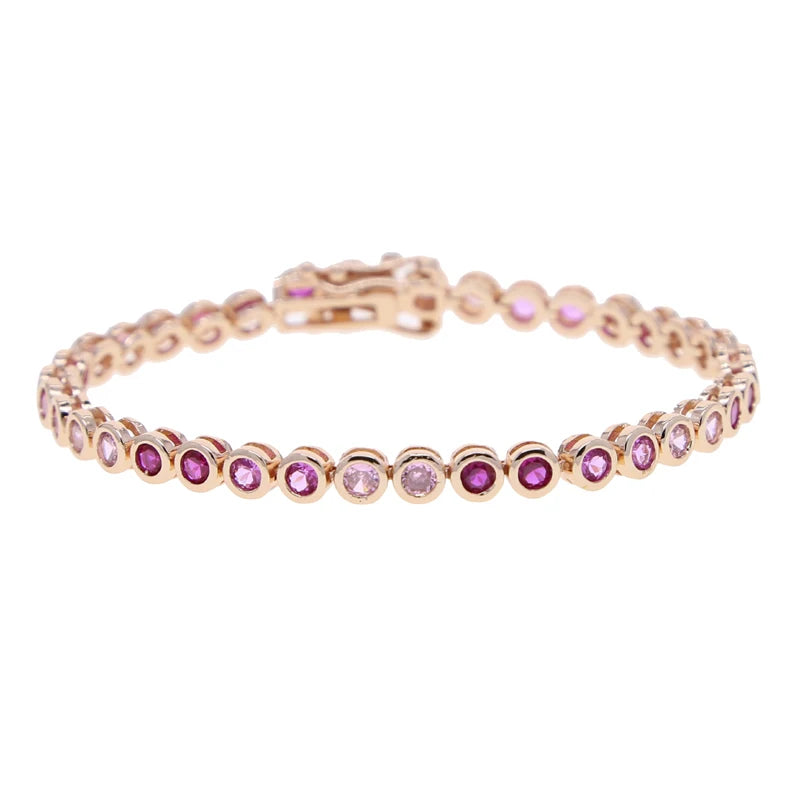 “Radiant Elegance Tennis Bracelet Set”