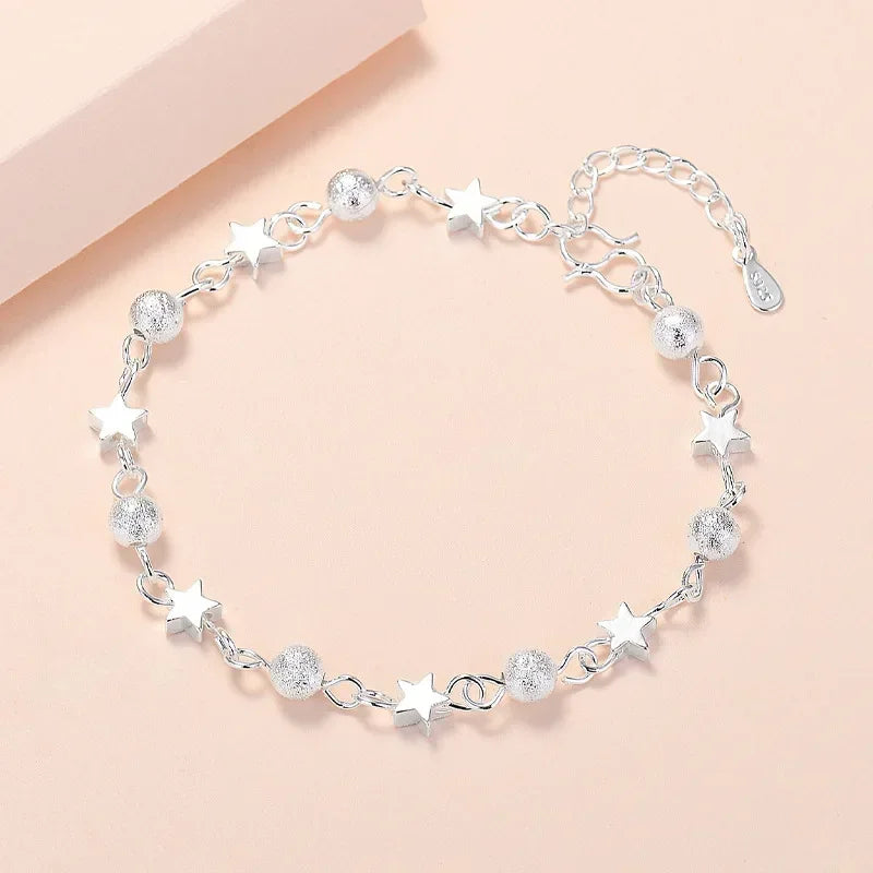 Celeste Silver Glow Bracelet