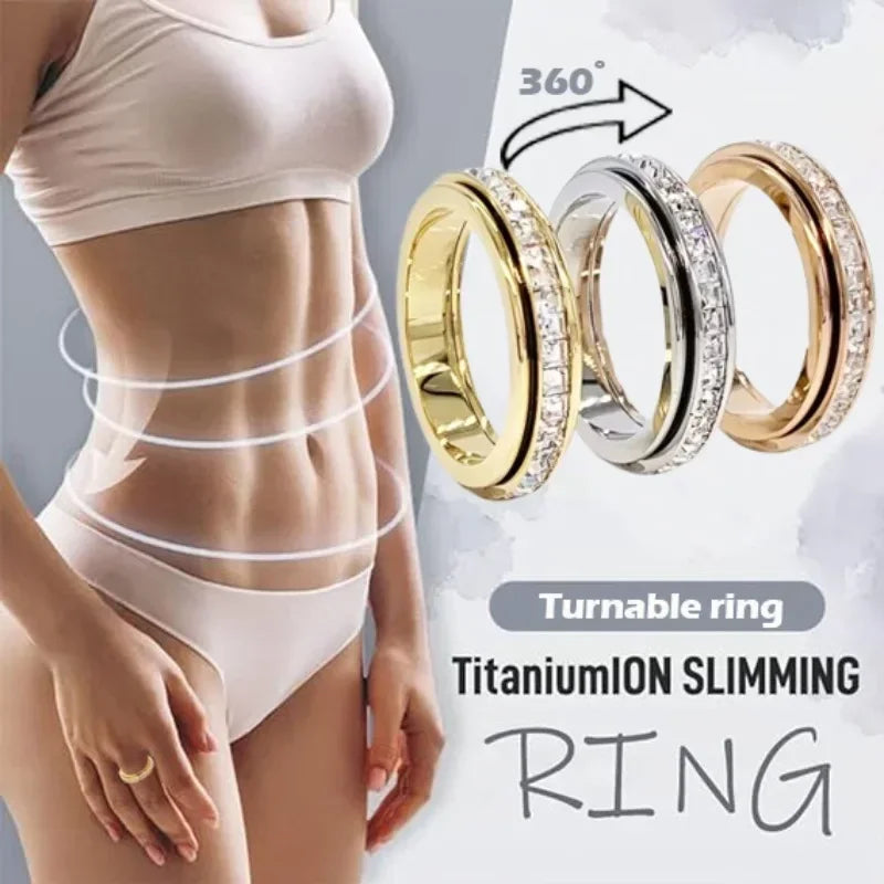 “Titanium Ion Slimming Ring”